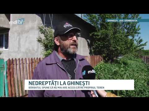 NEDREPTATI LA GHINESTI
