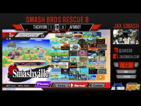 Jax Smash Weekly 4/7/16 - Tachyon(Duck Hunt) Vs. Afmbot(DK,Ryu) GF