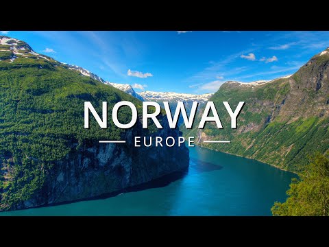 Norway AMAZING - Horizon View bath with Beautiful nature - 4k VideoHD