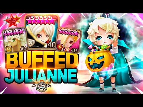 They Try to Play with BUFFED JULIANNE in Summoners War
