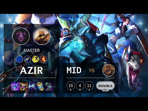 Azir Mid vs Viktor - EUW Master Patch 11.23