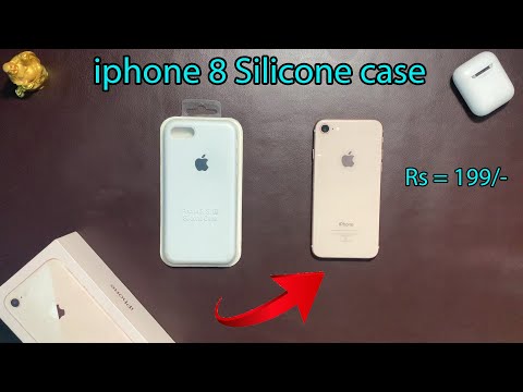 iPhone 8 Silicone Case Unboxing And Review | 2021 | #pankaj baghel |