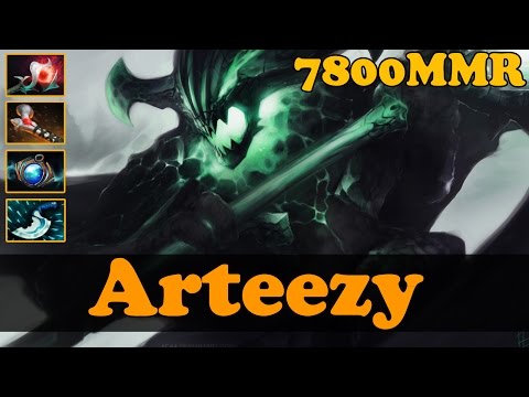 Dota 2 - Arteezy 7800 MMR Plays Outworld Devourer vol 3 - Ranked Match Gameplay