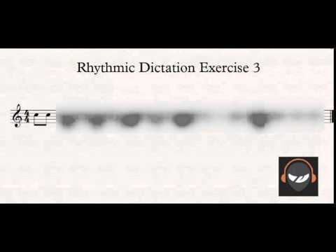 Exercise 3: 3 Bars in 4/4: Triplets, eighths, and sixteenths