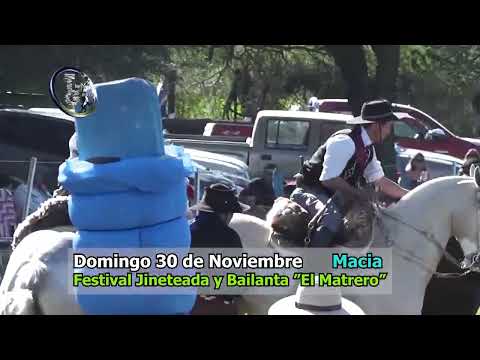 Ruedo de montas en Clina en Paraje El Chajari en Mojones Sur Entre Rios