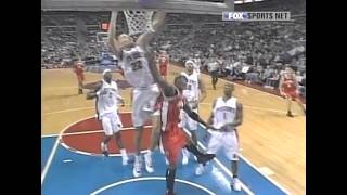 Tayshaun Prince's Chasedown Block on Jason Terry