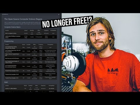 オープンソースコンピュータサイエンスの学位を変更しました (I Changed Up the Open Source Computer Science Degree)
