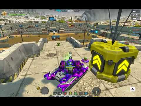 Tanki online test server ;) new scorpion turrent missile launcher Wolf Pack