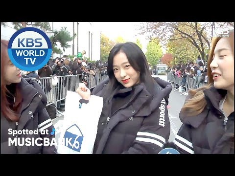 [Spotted at Music Bank] 뮤직뱅크 출근길 - 14U, Straykids, WEKI MEKI, APRIL[2018.11.02]