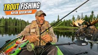 Kayaking with My Daughter – Fly Fishing, Worms & a Bull Moose Encounter!