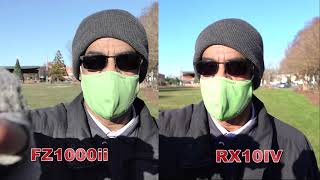 RX10IV VS FZ1000II DAY TEST Video and Photo's