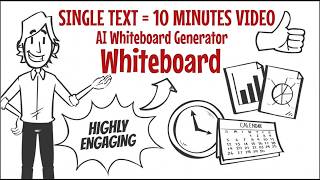 NEW AI To Create LONG Whiteboard Animation Videos With Single Text Prompt