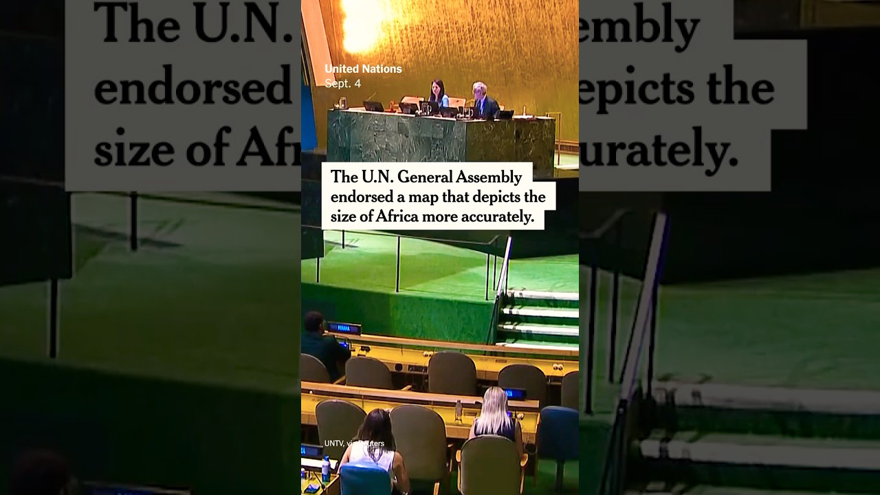 UN General Assembly endorses Equal Earth map projection for accurate country sizes