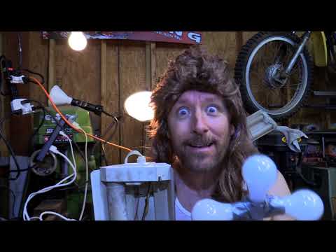 The M.P.I. Garage Lighting System lights up an entire garage - With Outtakes Bloopers