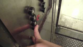 preview picture of video 'Old Otis Traction Freight elevator @ Ohio Valley General Hospital McKees Rocks, PA'