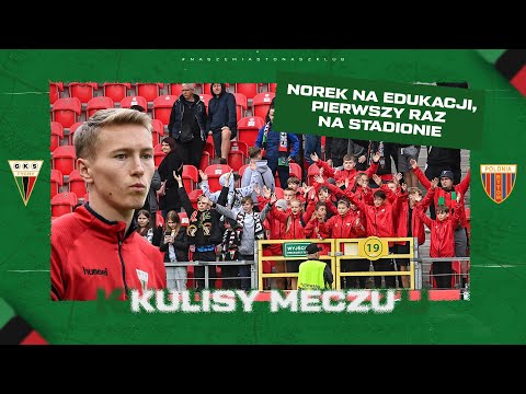 " Norek" na Edukacji, pierwszy raz i doping kibiców - Kulisy meczu GKS II Tychy – Polonia Bytom