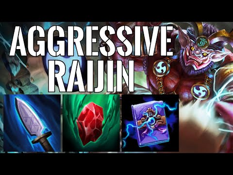 A Mid Laner Initiating The Fights! Raijin Mid Gameplay (Smite Conquest)