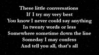 Little Conversations Music Video