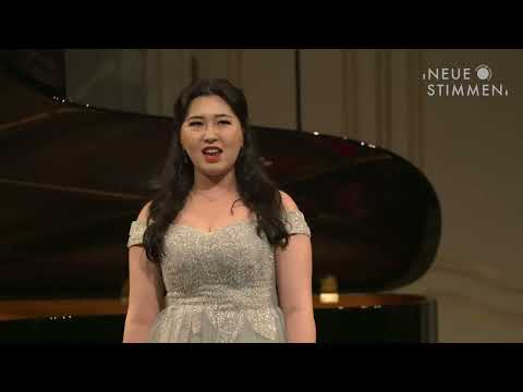 NEUE STIMMEN 2023 – Prizewinners concert: Yewon Han sings "Glitter and be gay"