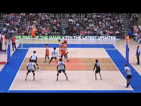 Volleyball Japan - China Amazing FULL Match