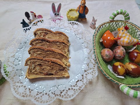 Slovenian Easter Cousine - Potica ... walnut roll