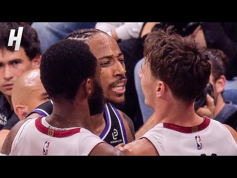 Heat and Kings are getting CHIPPY 👀