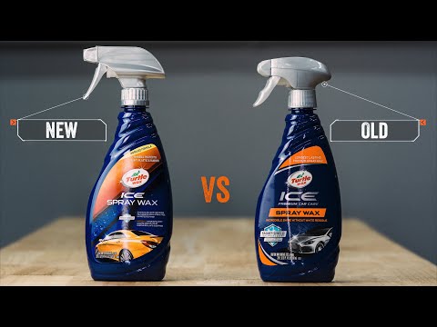 IS THE NEW FORMULA TURTLE WAX ICE SPRAY WAX BETTER THAN THE OLD FORMULA? LETS FIND OUT!