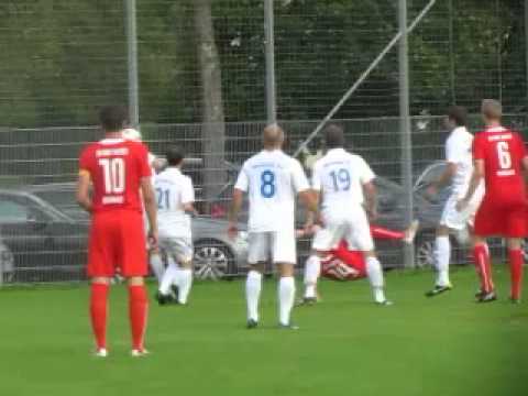 Fallrückzieher Michael Straub, SV Rot Weiß Burghaun