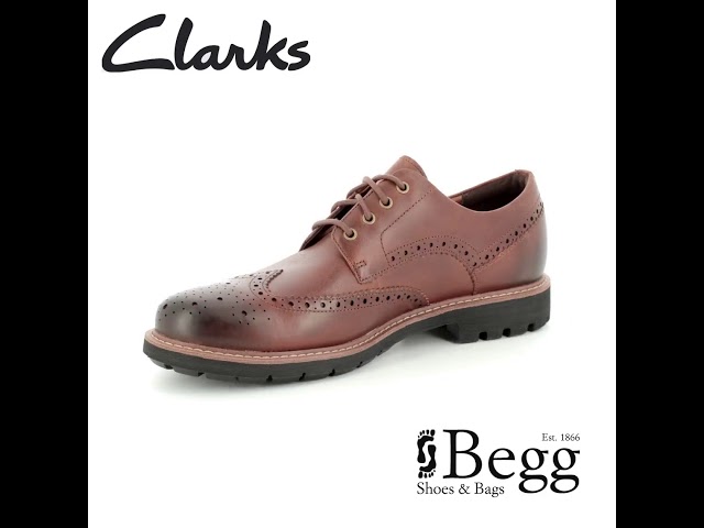 Vídeo relacionado con Clarks Batcombe Wing, Zapatos de Cordones Derby, Marrón (Dark Tan Lea-), 43 EU