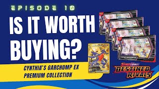 Ep 10 - Cynthia's Garchomp EX Premium Collection - Opening 4 boxes of this is insane!