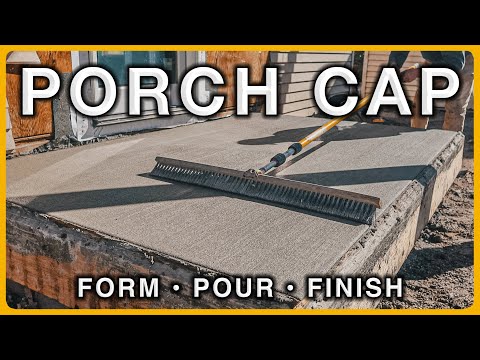 How to Pour a Concrete Porch: Best Method!