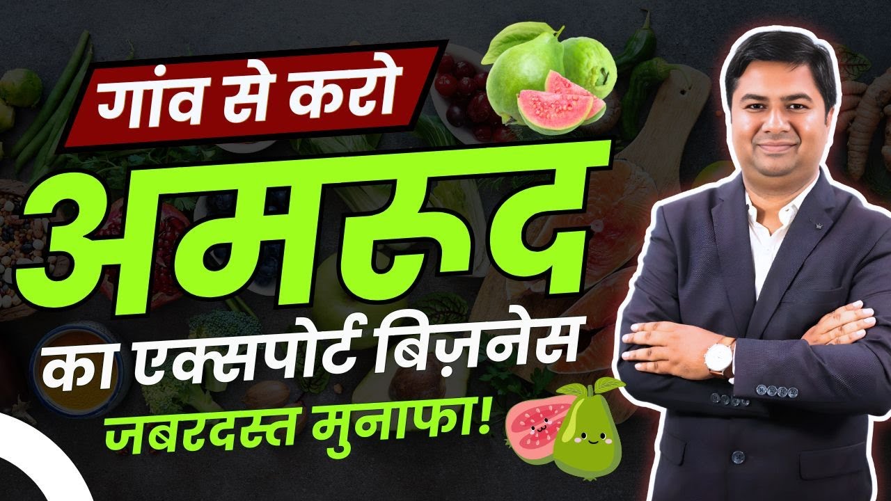 Amrud Export Kaise Karein? | Guava Export Business from India | Guava Export Business Explained