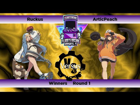 Flynn's Arcade 052 Winners Round 1 - Ruckus (Bridget) Vs Articpeach (May) Guilty Gear Strive