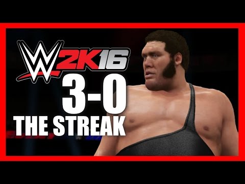 The Streak! - It Gets BIGGER! - WWE 2K16