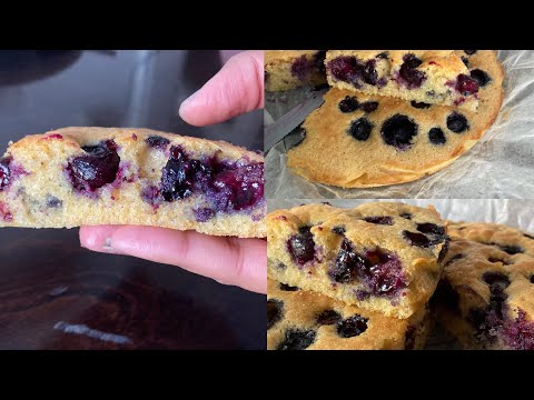 HOW TO MAKE SIMPLE YET HEALTHY AND TASTY BLUEBERRY CAKE