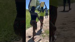 African Girl Fetching Water  #lifestyle #villagelife #world #uganda