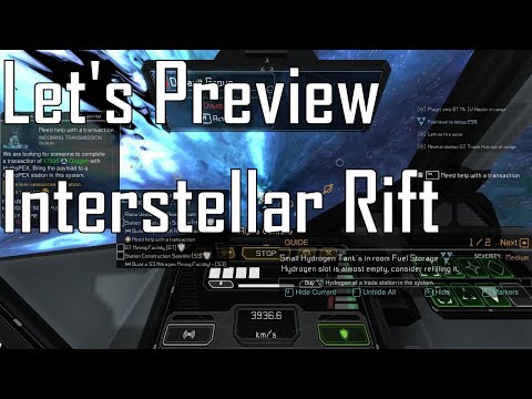 Interstellar Rift - Fiddly and Fun - Let's Preview
