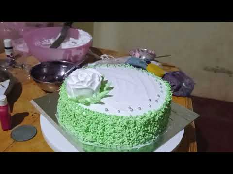 vanilla and pista flavour cake | with egg | #tassuushaikh