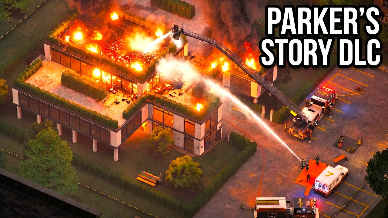 Firefighter Simulator: Ignite — Parker's Story NEW DLC! 4K RTX 5090