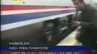 preview picture of video 'Türkiye'ye gelen ilk hızlı tren seti'
