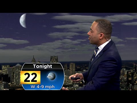 Metro Detroit weather: Fair, chilly Sunday evening -- Feb. 16, 2020, 8 p.m. update