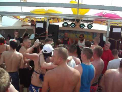 HTID In The Sun 2013 DJ Slipmatt old skool Yacht party