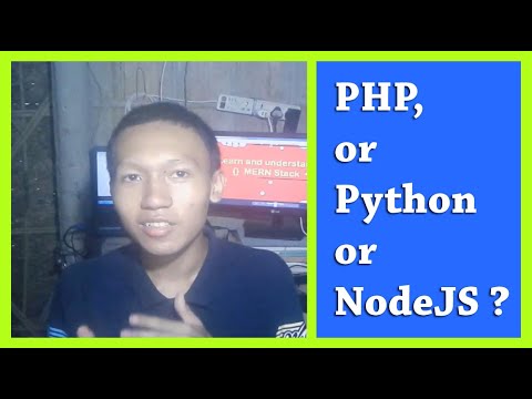 Should You Use Php Or Python Or Nodejs