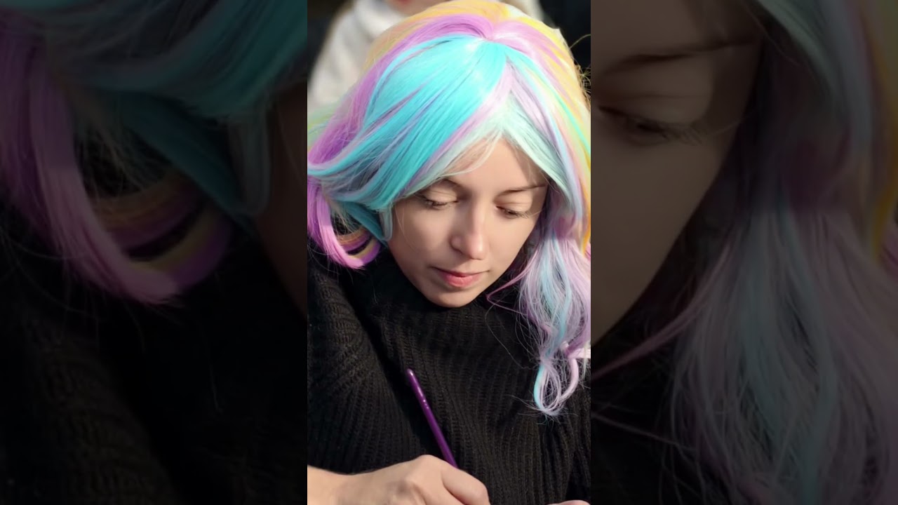 Face Painting for Human Rights | Vera Hahuleac at Burg Ring, Vienna