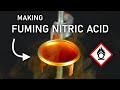 Making Fuming Nitric Acid: Synthesis and Reactions