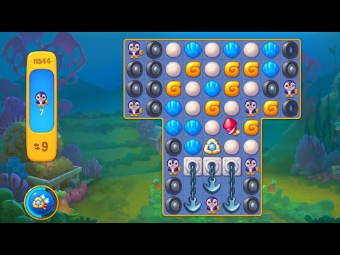 @Fishdom Level 11542 - 11544