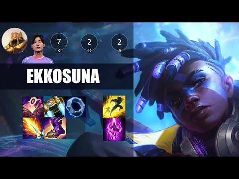 I SHOW RKR WHO EKKOSUNA IS - Ekko vs Azir - Patch 15.8