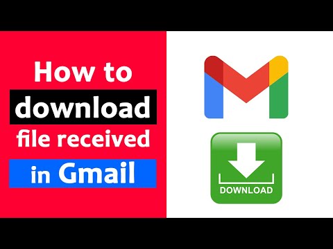 How to download gmail file | How to download video...
