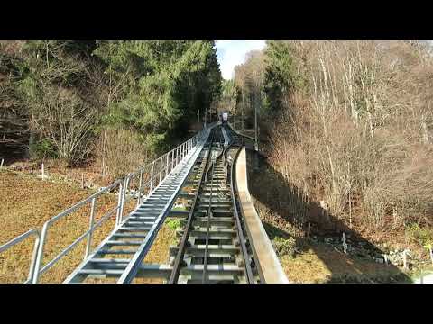 Standseilbahn 8783.01 Linthal - Braunwald Bergfahrt - Funicular