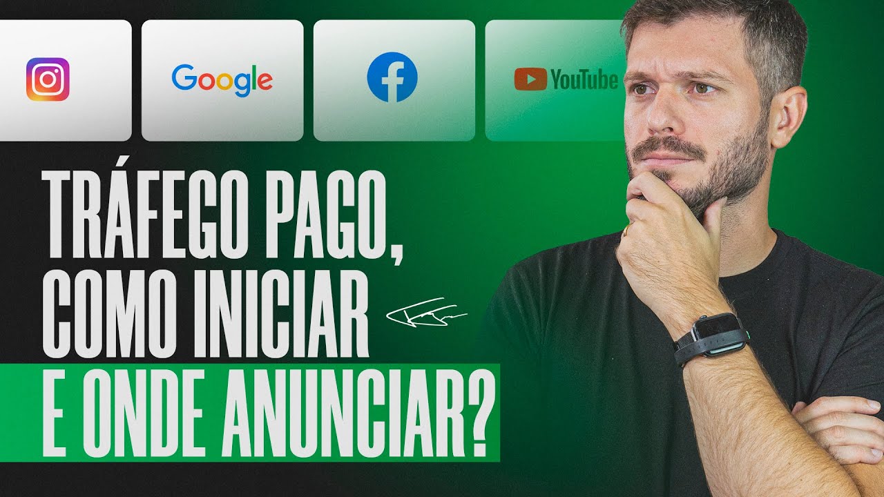 TRÁFEGO PAGO, COMO INICIAR E ONDE ANUNCIAR